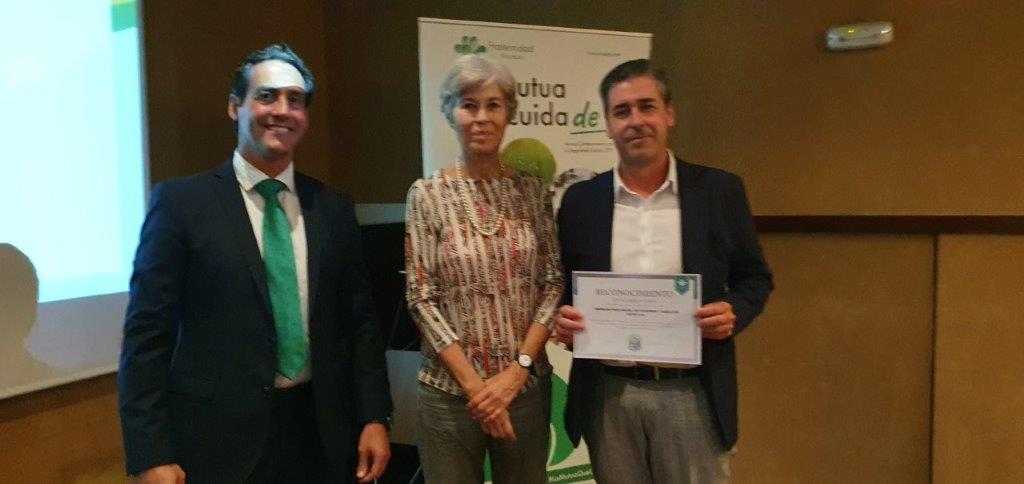 Fraternidad-Muprespa entrega el «Distintivo Cero Accidentes» a esta Empresa